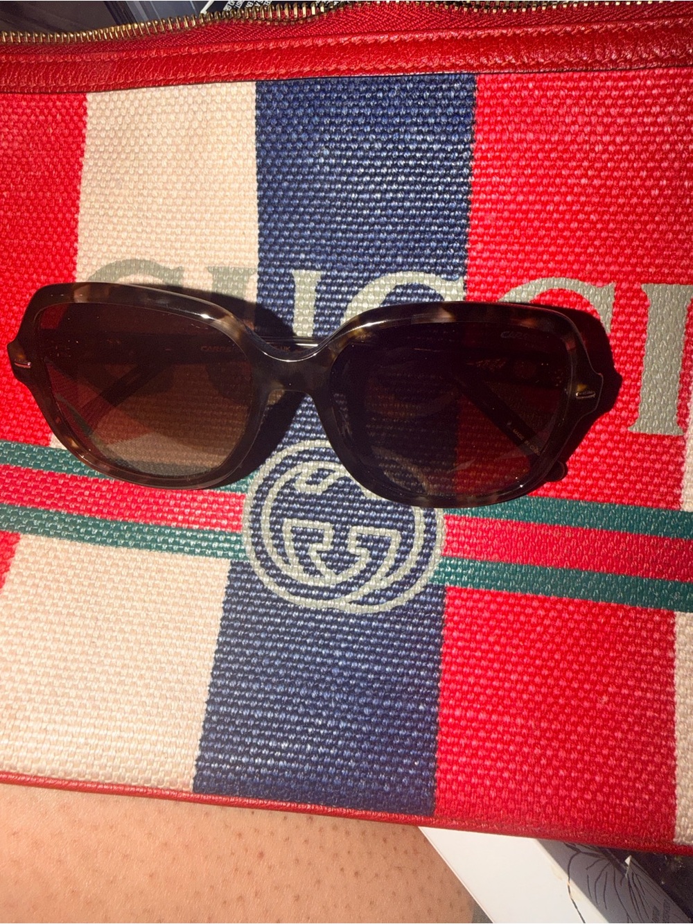 Carrera Women's Tortoiseshell Sunglasses with Brown Gradient Lenses New no tag